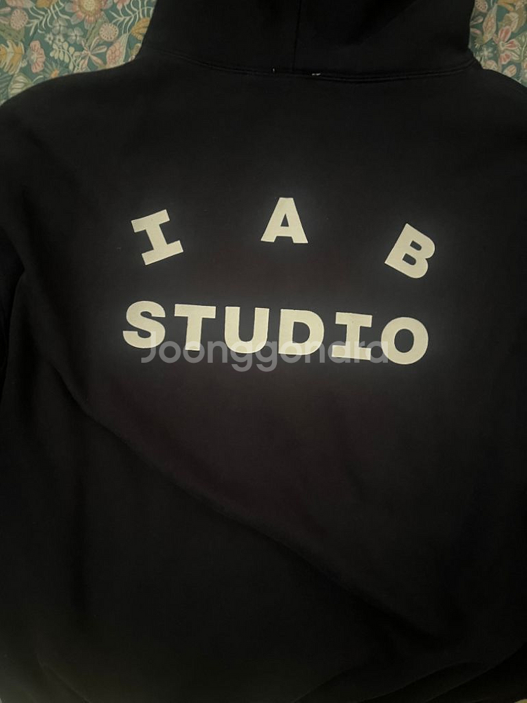 iab스튜디오 후드티 네이비--2
