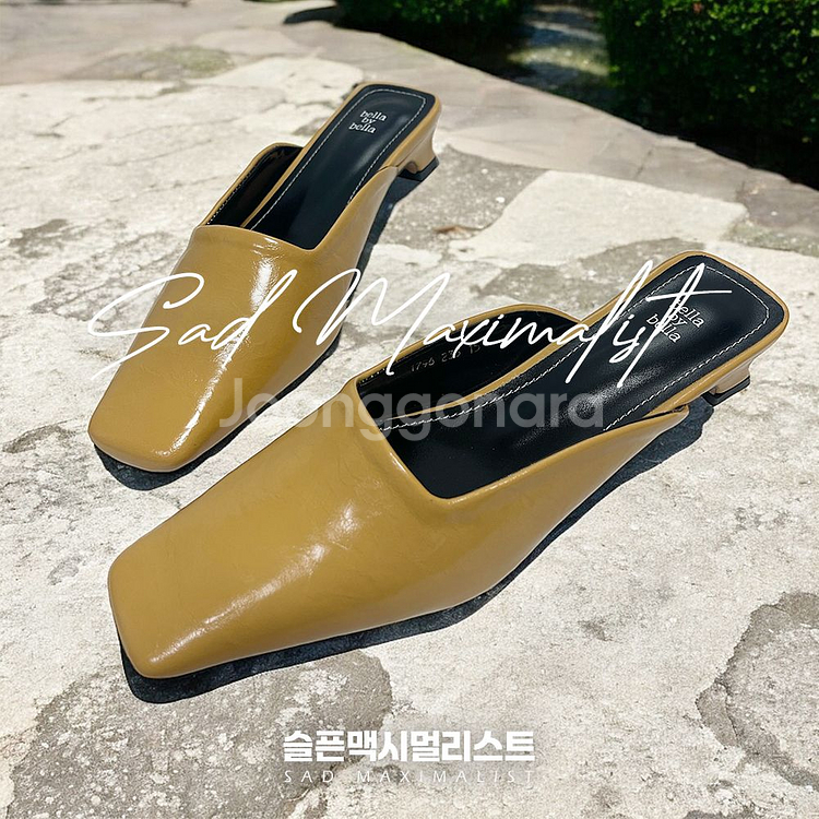 230 235 240 심플 블로퍼 뮬 힐_0123--3