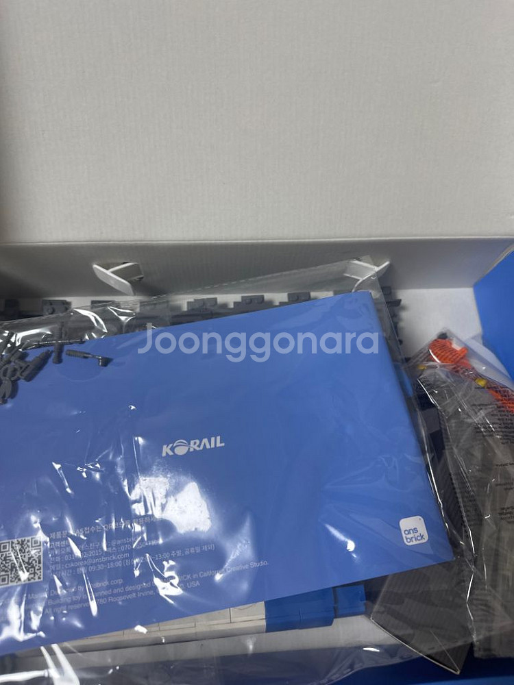 (조립 다 되어있음)코레일 ktx 산천 레고 판매합니다--1