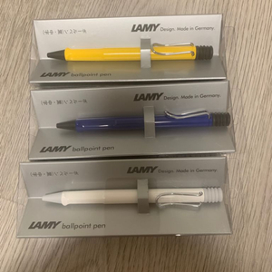 Lamy 라미 수성 볼펜 3종