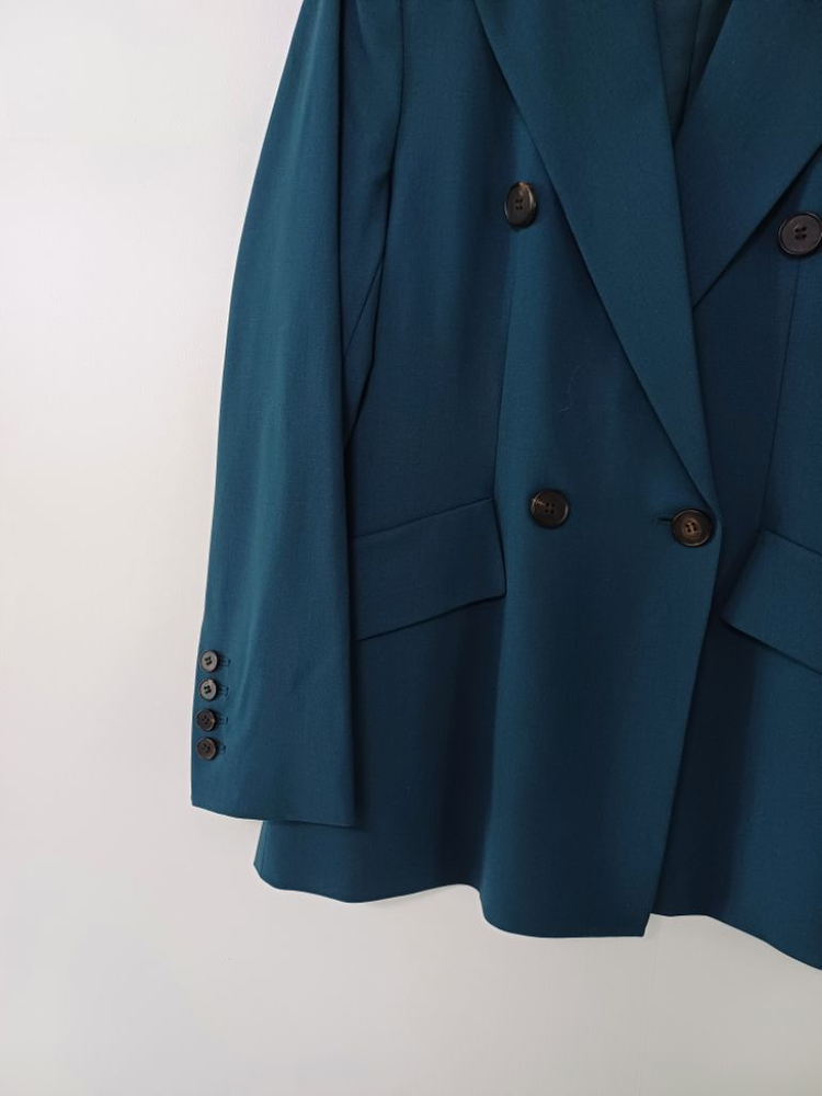 여성 지스튜디오 봄.가을 간절기 더블 울자켓(스판90) 이미지