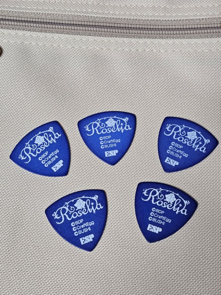 ESP 뱅드림 로젤리아 피크 신품 일괄--6