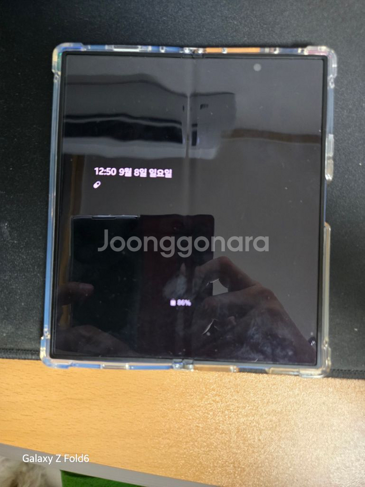 삼성 Z Fold6 512기가 네이비칼라 판매 중--2