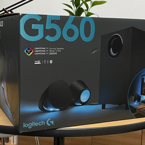 로지텍 G560 게이밍 우퍼 스피커