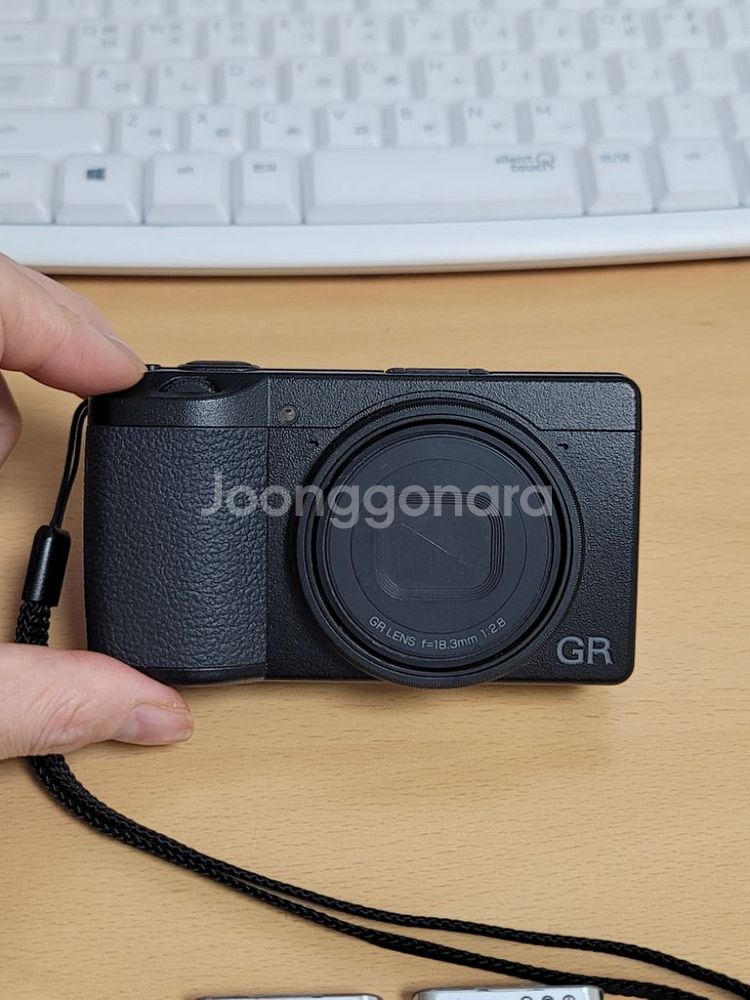 리코 GR3 블랙 + SD 64gr + 배터리 2개--4