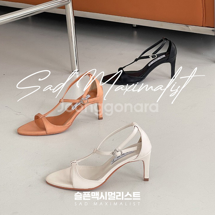 230~250 오픈토 T스트랩 샌들 힐 3컬러_0025--3