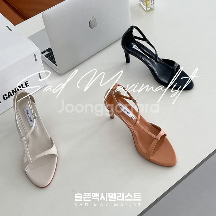 230~250 오픈토 T스트랩 샌들 힐 3컬러_0025--2