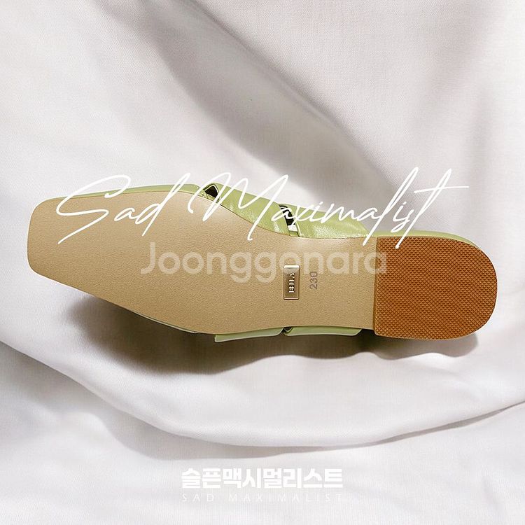 230 240 꼬임 스퀘어 뮬 블로퍼 슬리퍼_0127--1