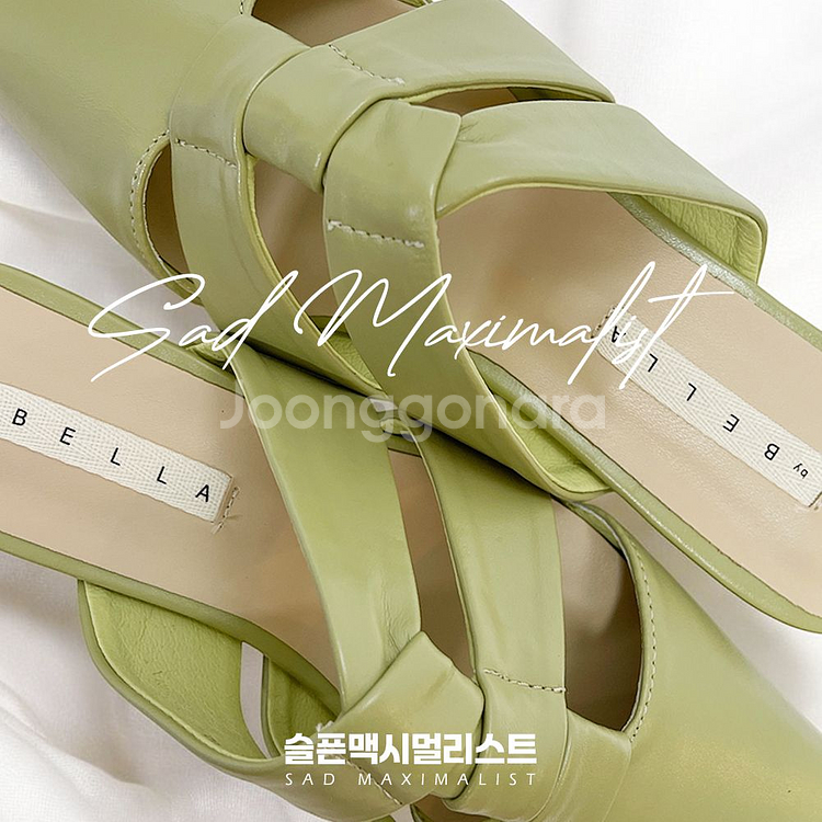 230 240 꼬임 스퀘어 뮬 블로퍼 슬리퍼_0127--4