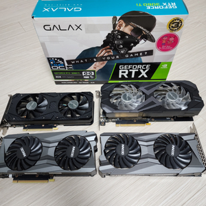 그래픽카드 지포스 RTX 갤럭시 3060 Ti 외..