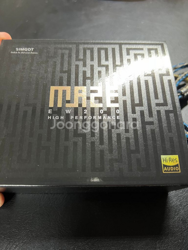 심갓 ew200 인이어 이어폰 + nicehck 케이블--1