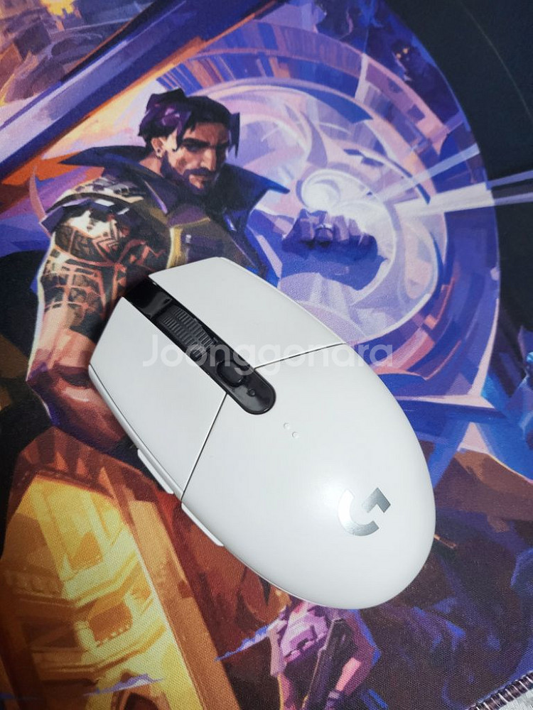 로지텍 g304 화이트 정품 판매합니다--1