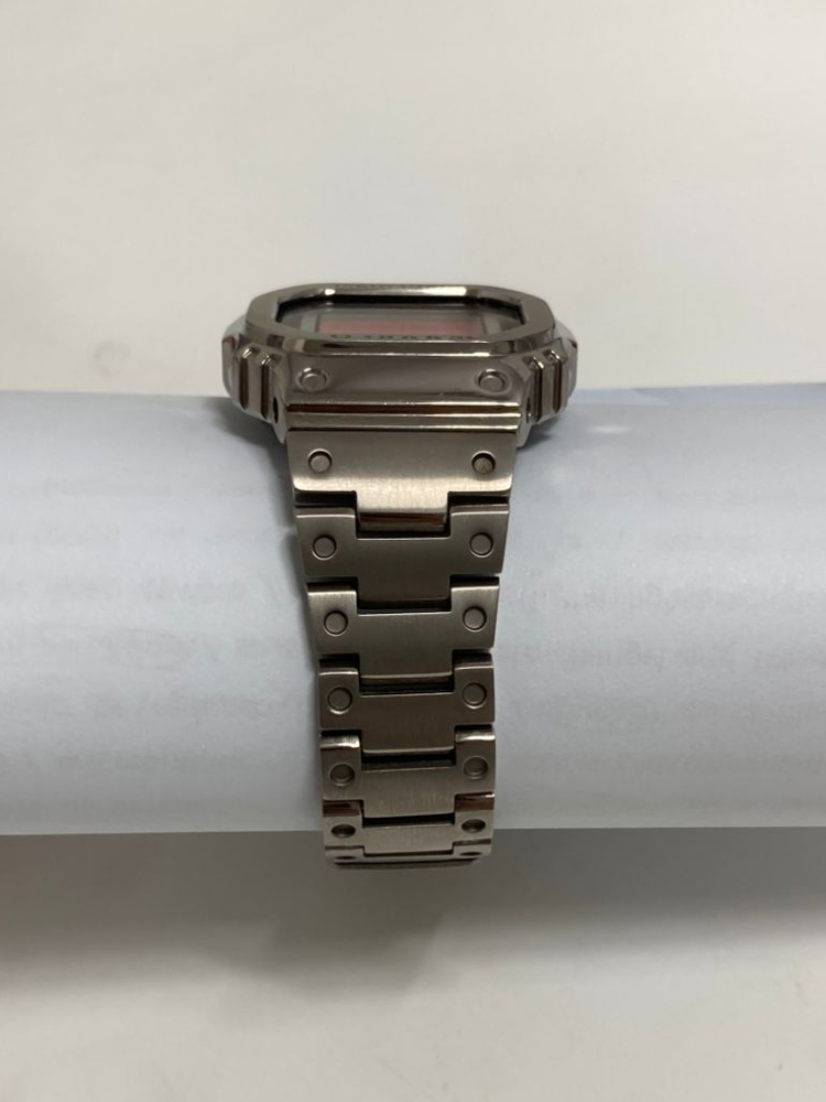 지샥 아름이 gw-b5600ar 티타늄 커스텀 시계--2