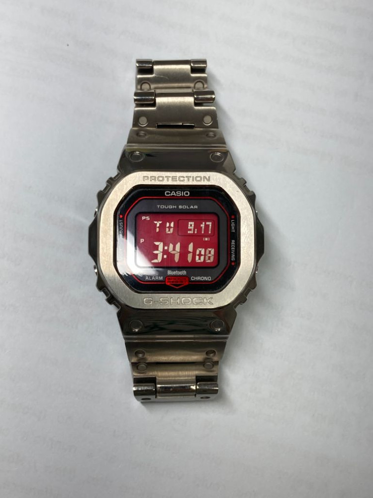 지샥 아름이 gw-b5600ar 티타늄 커스텀 시계--4