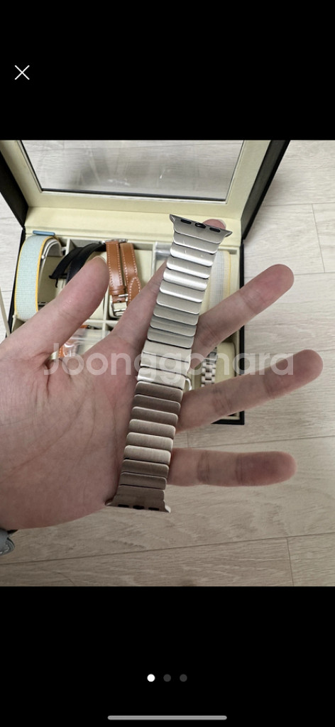 애플워치7 41mm 나이키 실버--7