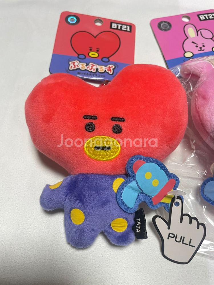 방탄 태형 정국 일본 bt21 타타 쿠키 부르부르 인형--1