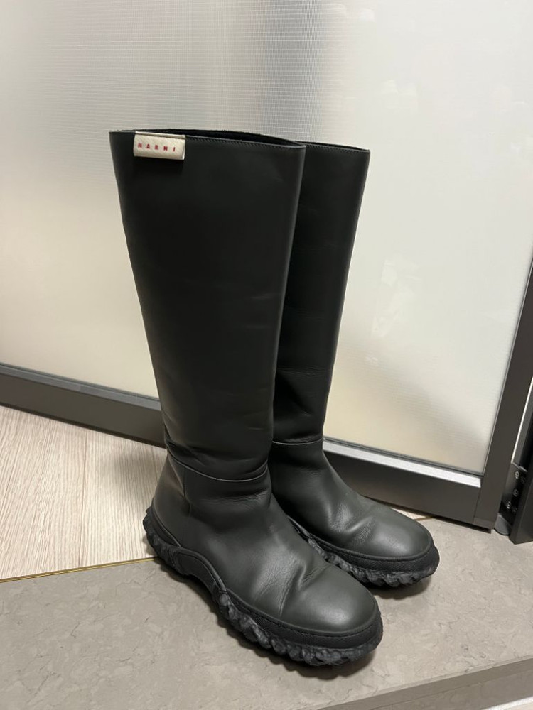 마르니 marni 니하이 부츠 39사이즈--4