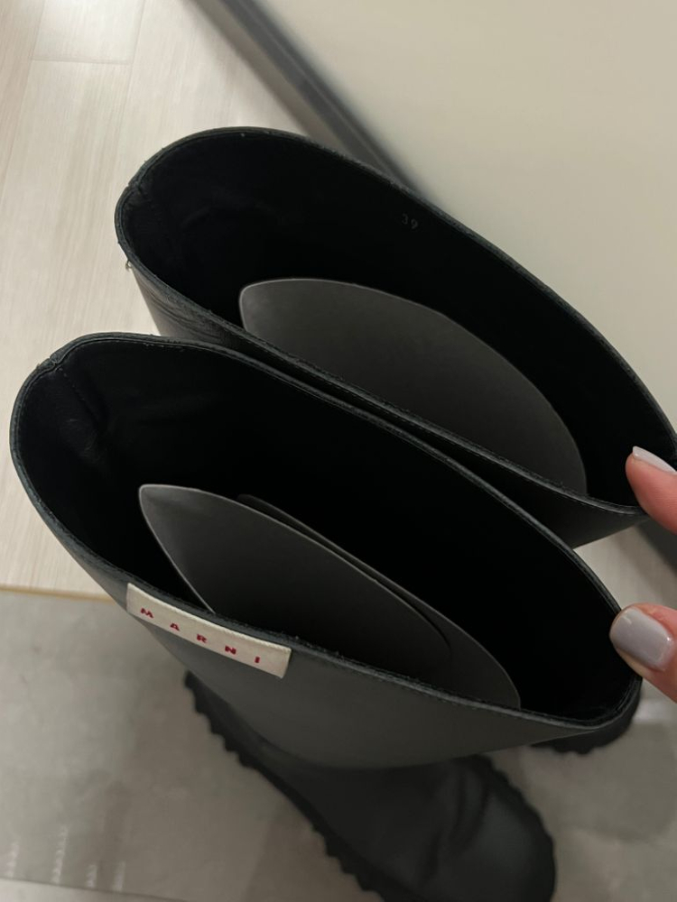 마르니 marni 니하이 부츠 39사이즈--8