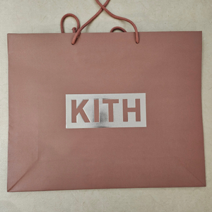 KITH 파리 핑크 쇼핑백 L사이즈