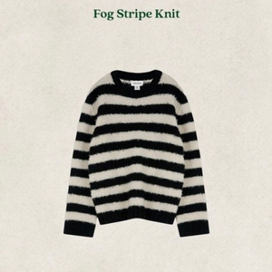 시엔느 포그 니트 Fog Stripe Knit