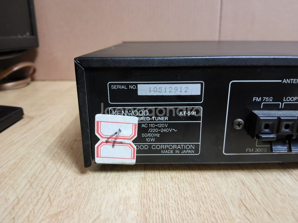 KENWOOD 튜너 KT 591 (오디오 앰프 스피커--5