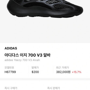 한정판 이지부스트 700 v3 알바