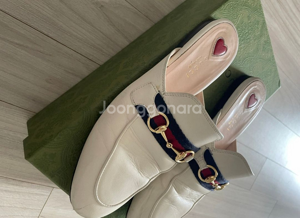 구찌 프린스타운 여성 블로퍼 37사이즈--2