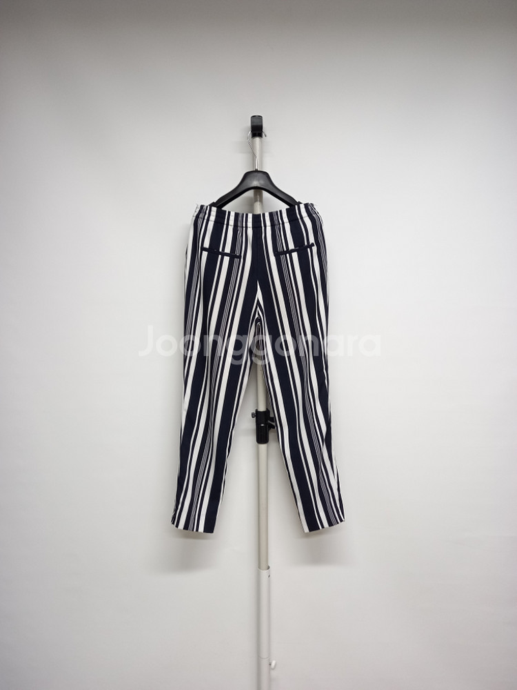 새 자라 ZARA 춘하 쉬폰 스트라이프 팬츠 55--1