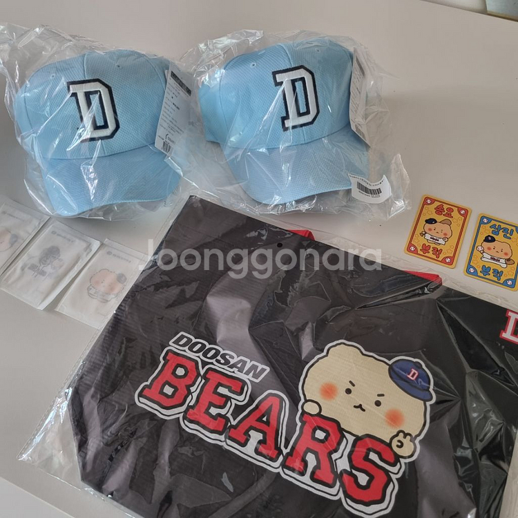 두산베어스 x 망그러진곰(망곰이)어센틱 캡--1