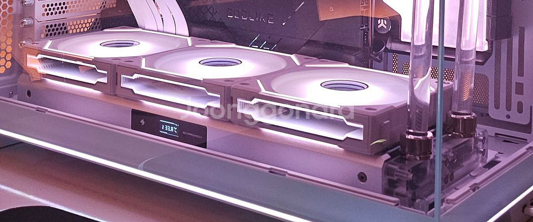 배로우 LED 라디에이터 360mm 2개--2