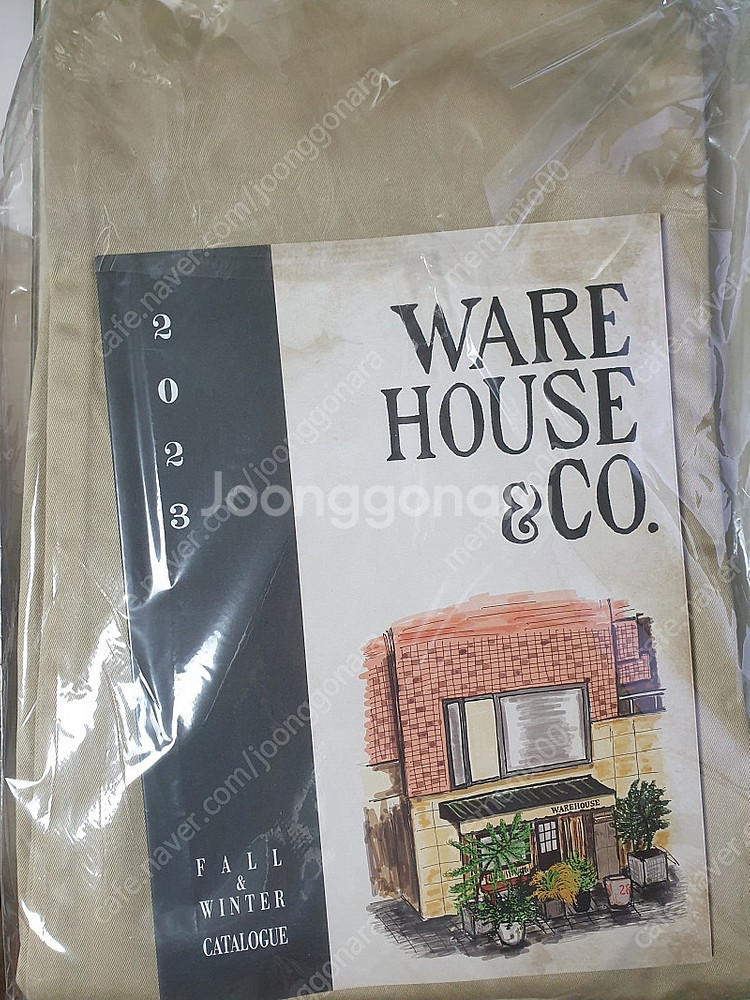 웨어하우스 1082 치노 베이지 31사이즈 논워시--1