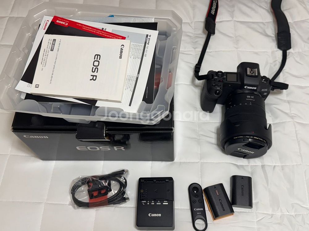 EOS R바디 + RF24-105 f4 렌즈 판매--2