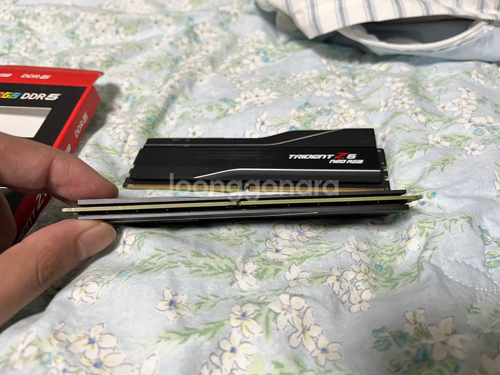 ddr5 6000 cl32 지스킬 argb 메모리 램--2