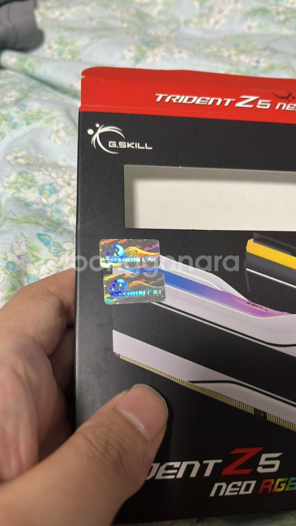 ddr5 6000 cl32 지스킬 argb 메모리 램--4