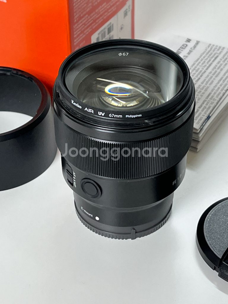 소니 85mm 1.8 팝니다--1