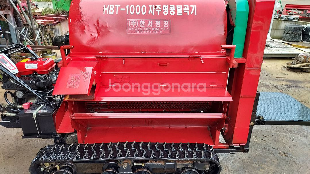 대륙 자주형 콩탈곡기 DBT 500H(한서정공도 있음)--6