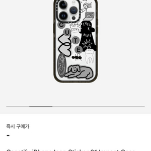 casetify 이나피 스티커 아이폰 13 pro