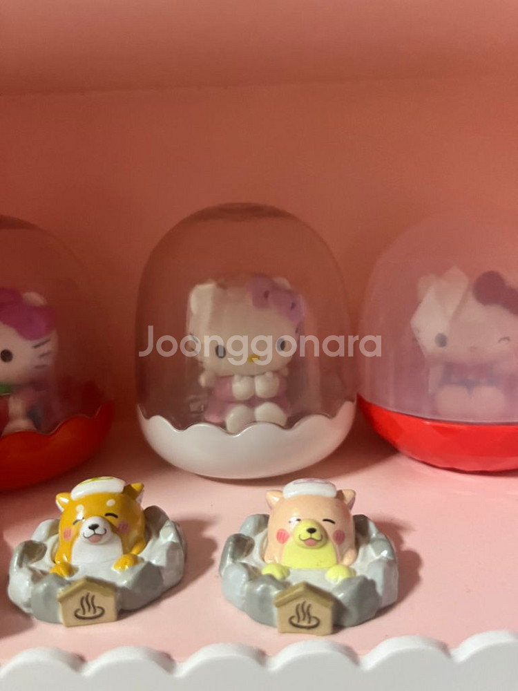 고전 키티 반다이 가챠 산리오 캐릭터즈 젬리즈2 피규어--1