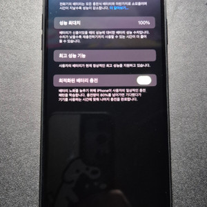 아이폰 xs max 배터리 100