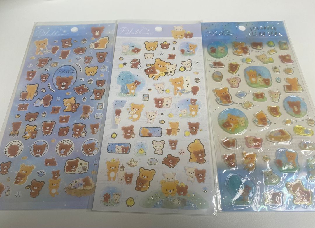 고전 리락쿠마 스티커 개당가격