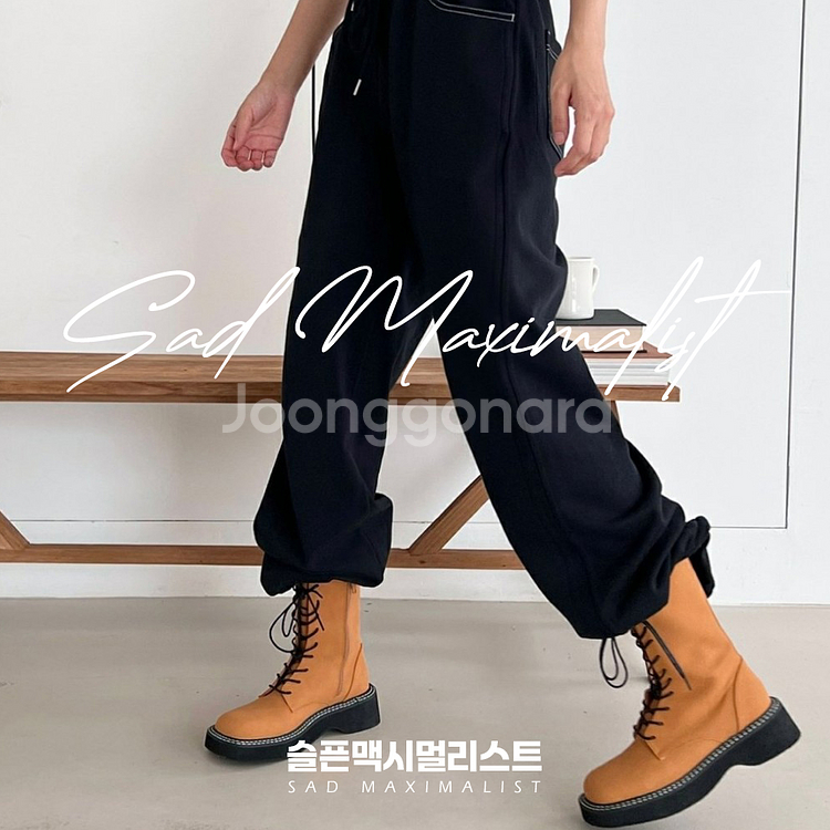 230~250 컬러 레이스업 미들 부츠 2컬러_0141--4