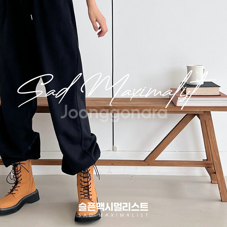 230~250 컬러 레이스업 미들 부츠 2컬러_0141--6