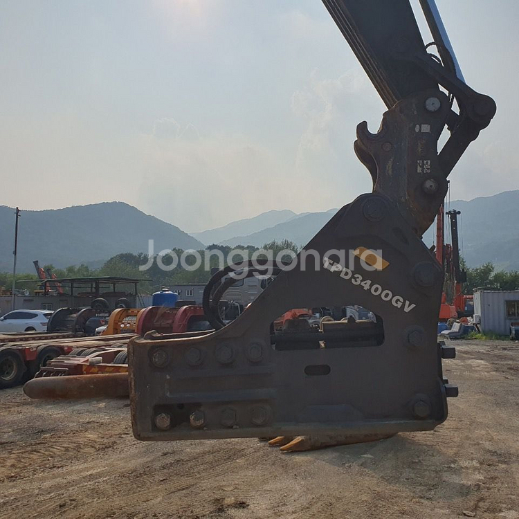 굴삭기 포크레인 토피도 뿌레카--1