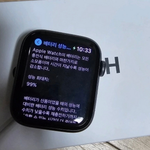 애플워치 배터리효율99프로 se gps 블랙 44mm