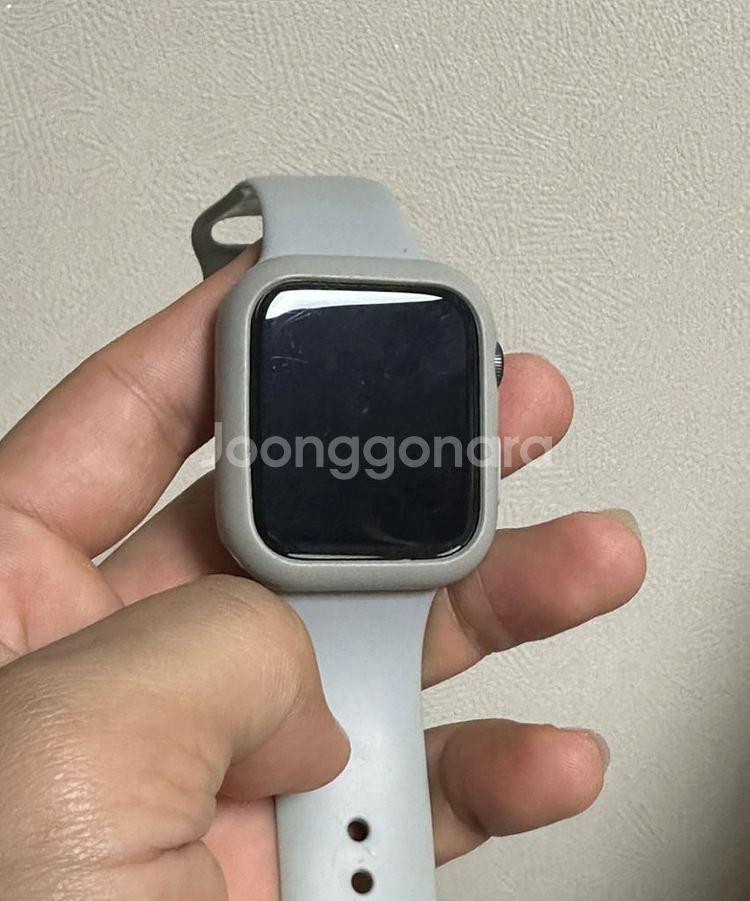 애플워치 배터리효율99프로 se gps 블랙 44mm--1