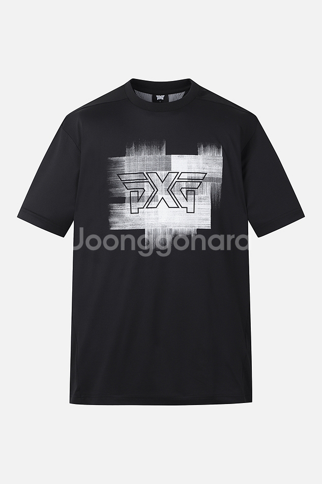 PXG 로고 프린트 남성 반팔 티셔츠--1
