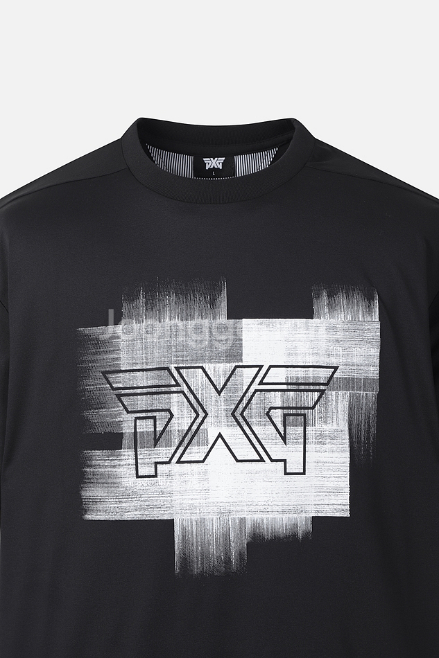 PXG 로고 프린트 남성 반팔 티셔츠--2