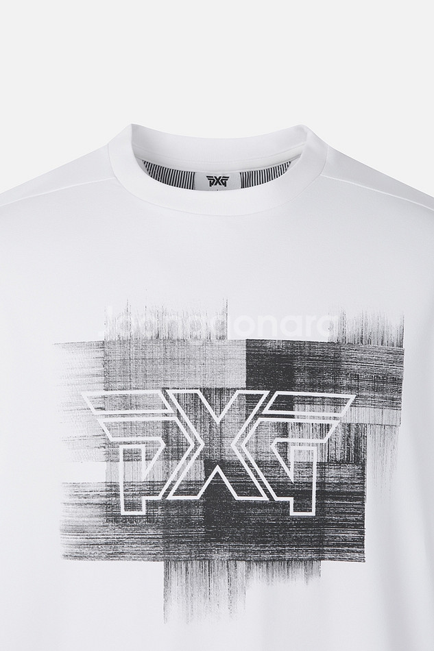PXG 로고 프린트 남성 반팔 티셔츠--6