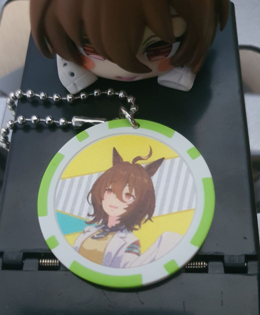 우마무스메 아그네스 타키온 코인 키링 | 중고나라 - 안심되는 중고거래