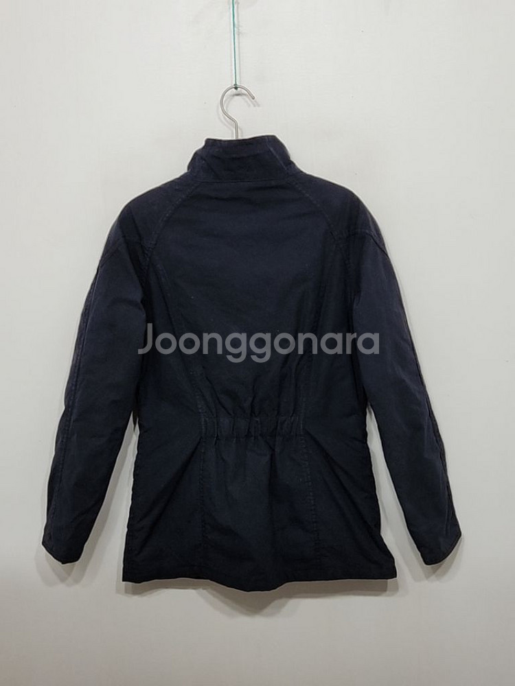 (S) 바버 왁싱자켓 안감누빔 왁스점퍼 하이넥--6